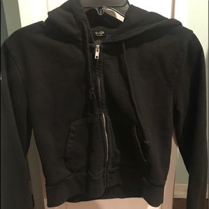 Brandy Melville black crystal hoodie!
